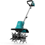 Brushless Cordless Tiller Cultivator 280RPM 10in Tilling Width 7in Depth