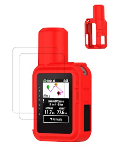 Case for Garmin inReach Mini 3 Plus Silicone Protective Cover with Screen Protector