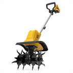 Brushless Cordless Tiller Cultivator 280RPM 10in Tilling Width 7in Depth
