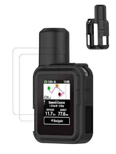 Case for Garmin inReach Mini 3 Plus Silicone Protective Cover with Screen Protector