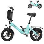 T16 PRO 14-Inch Foldable Electric Bike 400W Motor 20MPH 25-Mile Range