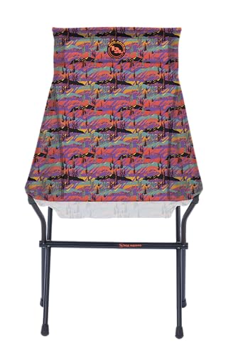 Big Six Ultralight Camping Chair 20in Seat Height Aluminum Frame