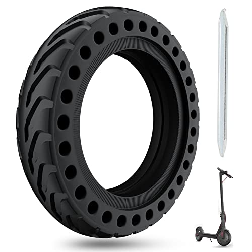 Solid Tire Electric Scooter Replacement Wheel 8.5in Honeycomb Design