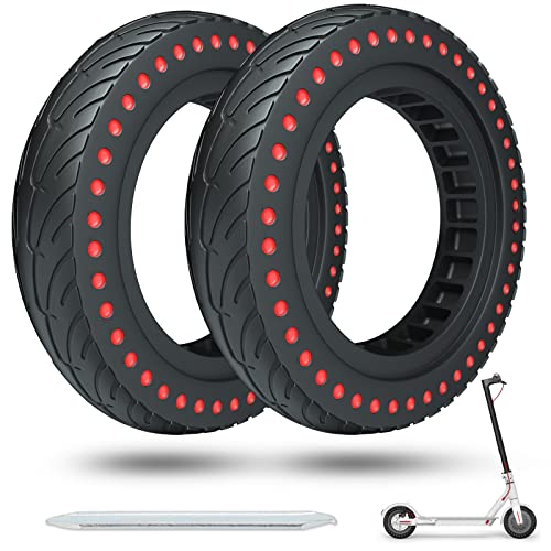 Solid Tire Electric Scooter Replacement Wheel 8.5in Honeycomb Design