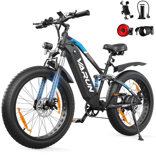 M26-2 Pro Electric Fat Bike 26in 250W Motor 48V 13Ah Orange