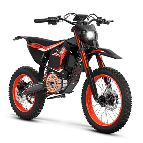 X1 Spark Electric Dirt Bike 4500W Peak Motor 60V 28.8Ah 50MPH