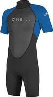 Reactor-2 2mm Back Zip Short Sleeve Spring Wetsuit Black/Ocean X-Large