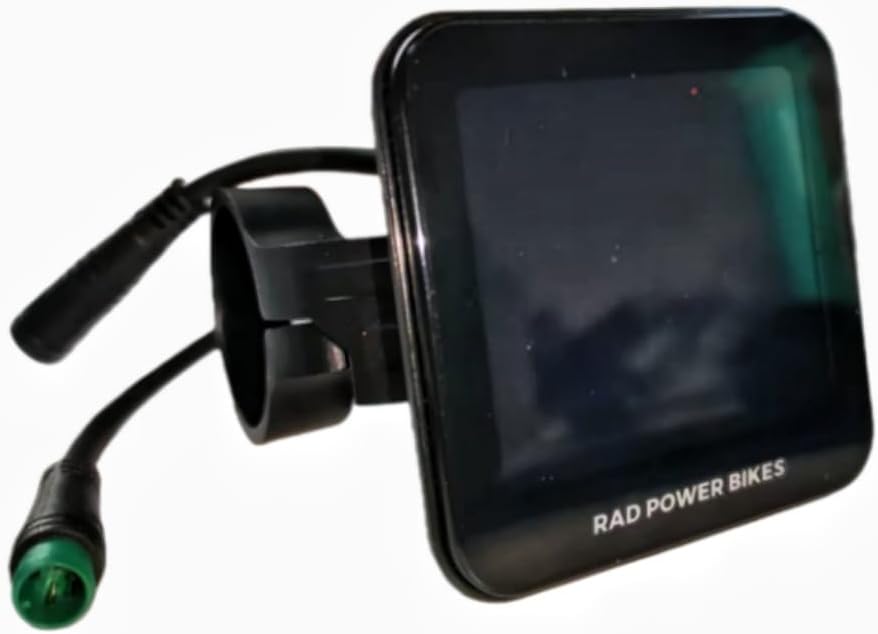 Handlebar Mount LCD Cycling Computer 48V E Bike Display Black