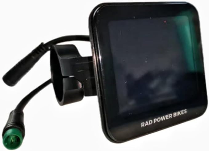 Handlebar Mount LCD Cycling Computer 48V E Bike Display Black