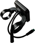 Handlebar Mount LCD Cycling Computer 48V E Bike Display Black