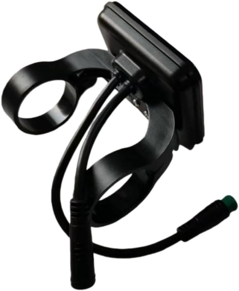 Handlebar Mount LCD Cycling Computer 48V E Bike Display Black