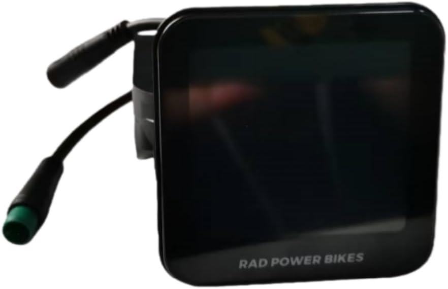 Handlebar Mount LCD Cycling Computer 48V E Bike Display Black