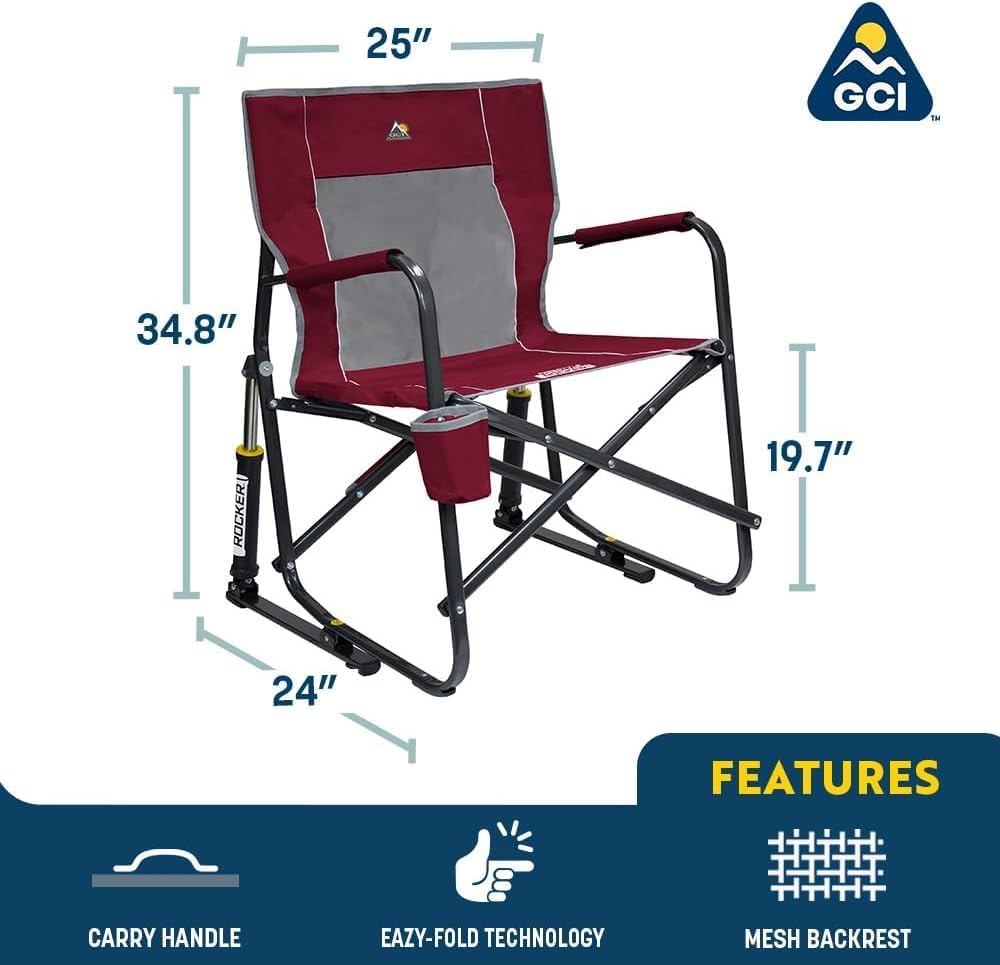 Freestyle Rocker Portable Folding Camping Chair