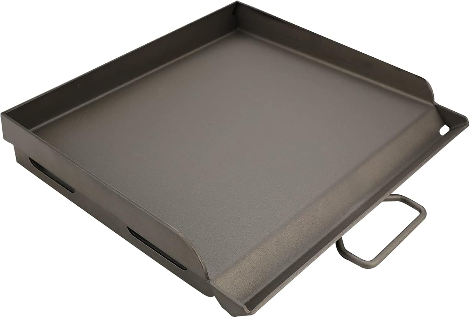 Flat Top Gas Grill Griddle for 14 and 16 Inch Stoves, Nonstick Black