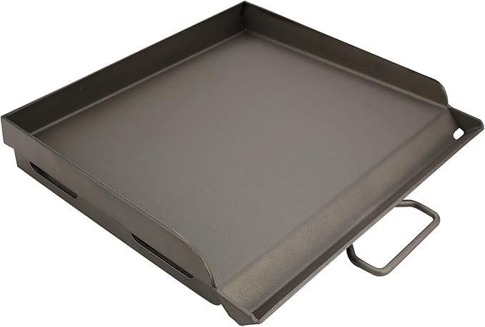 Flat Top Gas Grill Griddle for 14 and 16 Inch Stoves, Nonstick Black