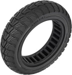 Off-Road Solid Scooter Tire, Puncture-Free Tubeless 9.5x2.5-6.1in Black