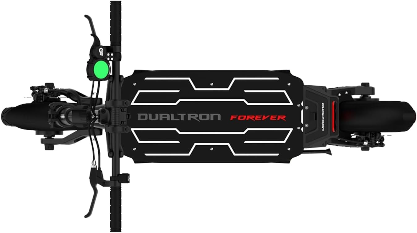 Forever Adult Electric Scooter Dual 400W Motors 60V 18.2Ah Black