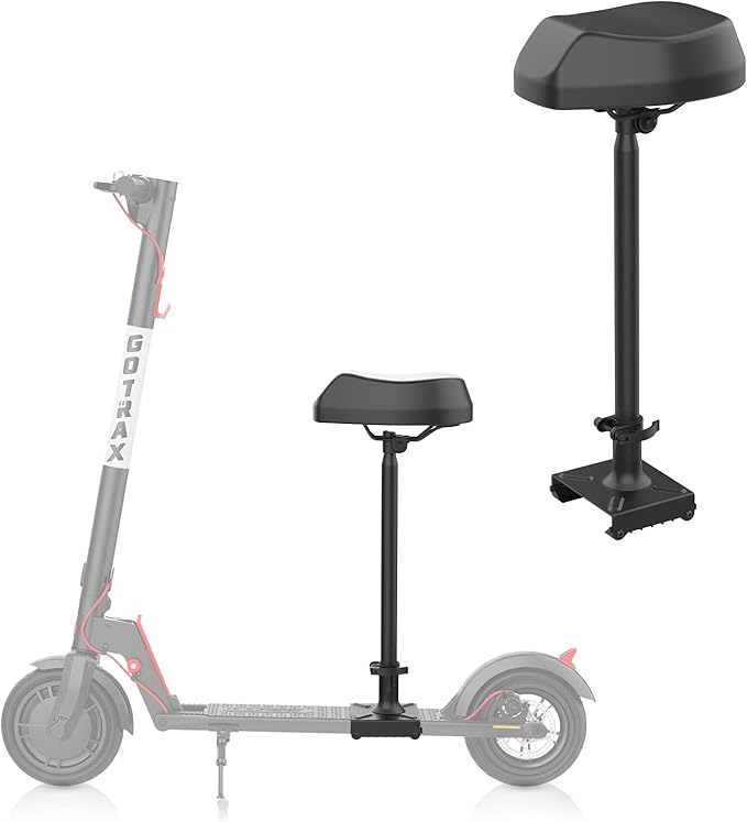 Electric Scooter Saddle Seat Attachment for GXL V2 and XR Ultra Black