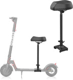 Electric Scooter Seat Adjustable Shockproof Black
