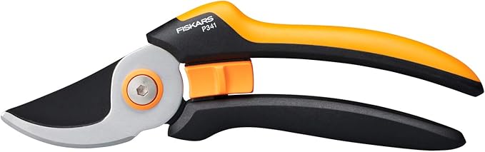 Bypass Garden Pruners Non-Stick Coated 8.1 Inch