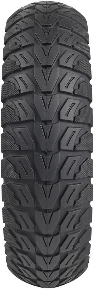 Off-Road Solid Scooter Tire, Puncture-Free Tubeless 9.5x2.5-6.1in Black