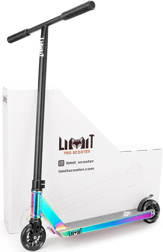 LMT69 Pro Stunt Scooter Lightweight Aluminum Deck ABEC-9 Bearings