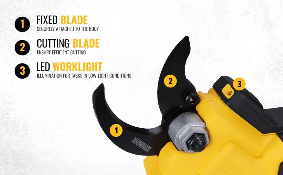 XR 18V Hand Pruner 38mm Cutting Capacity Without Charger Battery