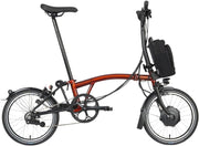 Electric C Line 4-Speed Folding E-Bike 45mi Range Flame Lacquer
