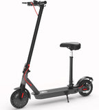 Adult Electric Scooter Seat Attachment 20.9-30.7in Black