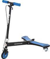 PowerWing Caster Scooter Dual Inclined Casters Drifting Spinning Blue