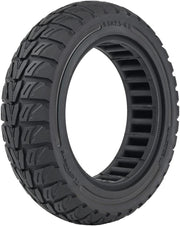 Off-Road Solid Scooter Tire, Puncture-Free Tubeless 9.5x2.5-6.1in Black
