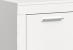 Jam X8BA9T30 63in Wide Lowboard TV Stand White Melamine