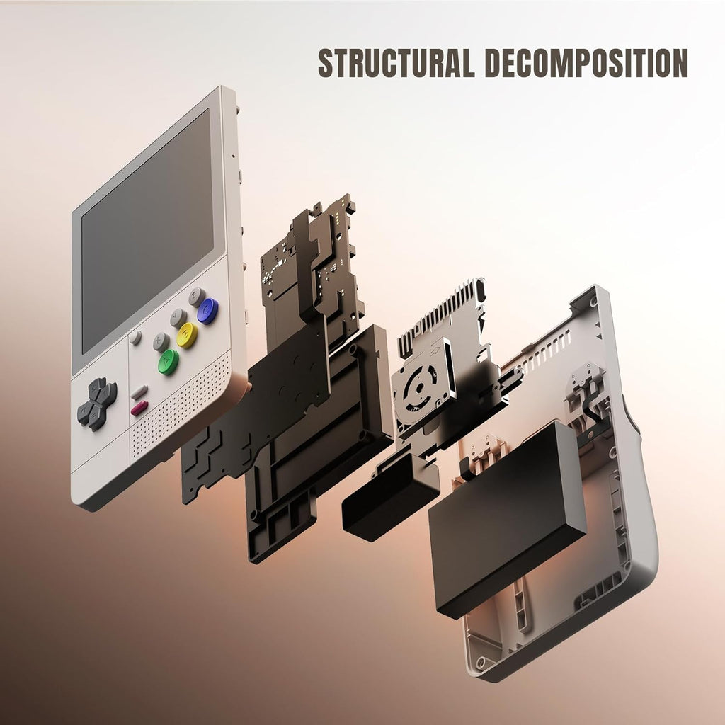 Pocket Classic Retro Handheld Game Console 3.92in OLED Touchscreen 128GB