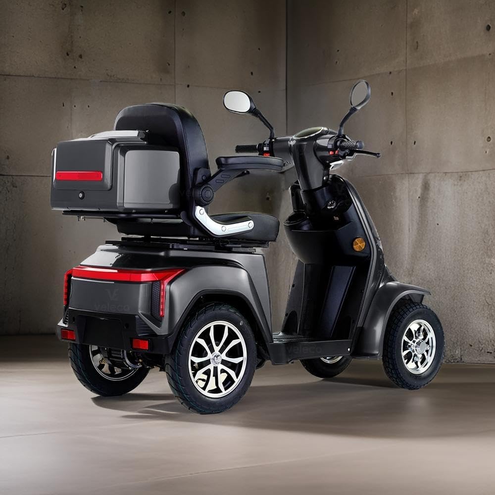 Gravis 4-Wheel Senior Mobility Scooter Full Suspension LED