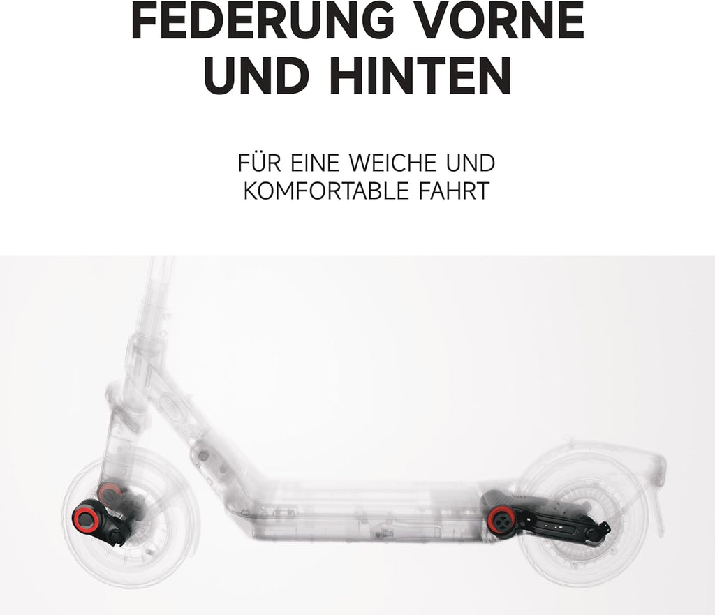 E3 D Electric Scooter for Commuters 45km Range 800W Motor Folding