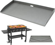 Griddle Replacement Top 36 Inch Heavy-Duty Steel Gray