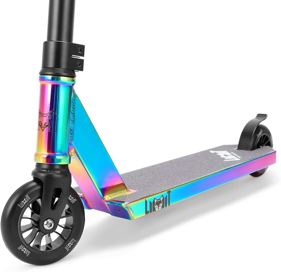 LMT69 Pro Stunt Scooter Lightweight Aluminum Deck ABEC-9 Bearings
