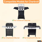 Adjustable Warming Rack for Gas Grills 13.3 to 25.2 Inches