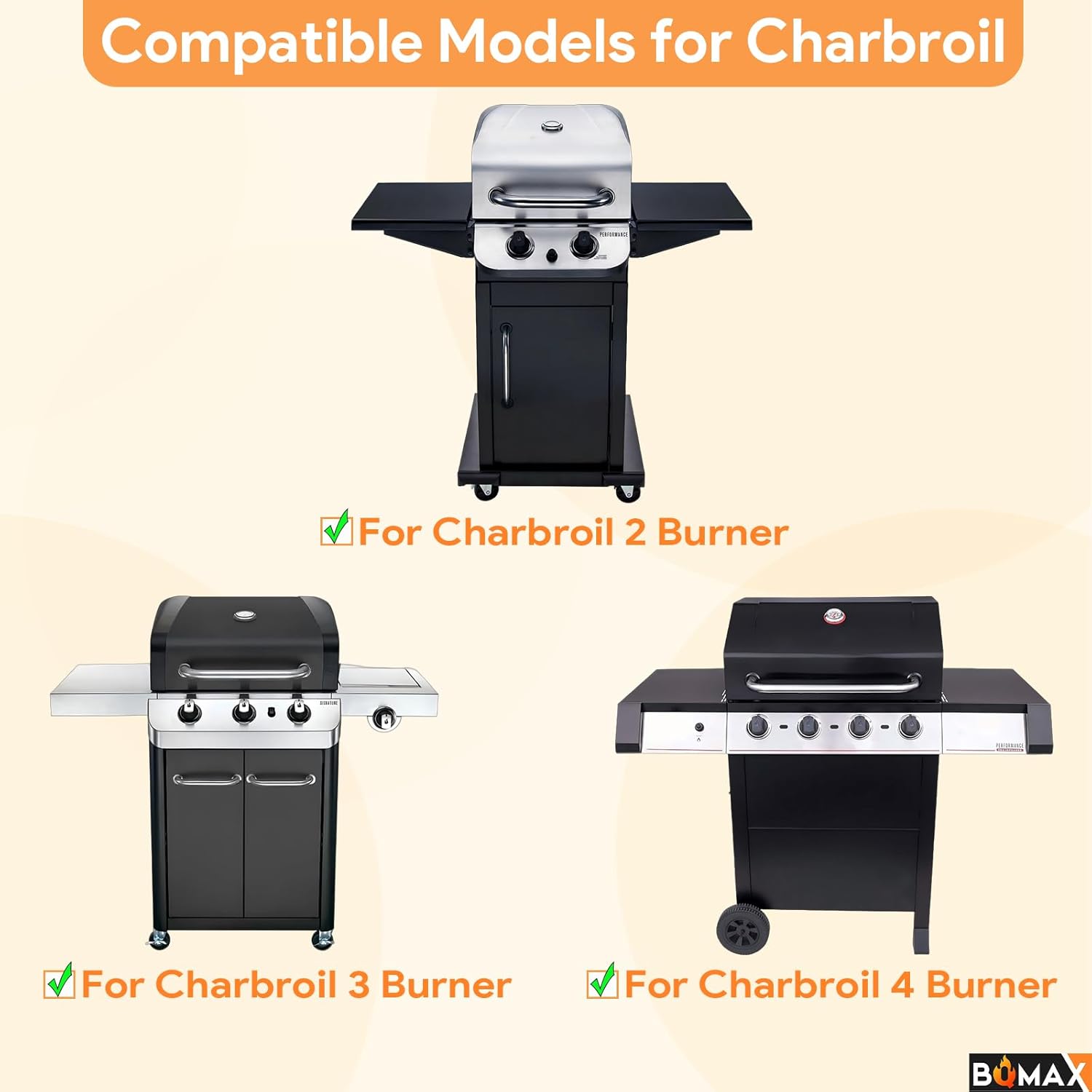 Adjustable Warming Rack for Gas Grills 13.3 to 25.2 Inches