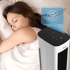 Silent Air Cooler Pro Tower Evaporative Air Cooler 5L White