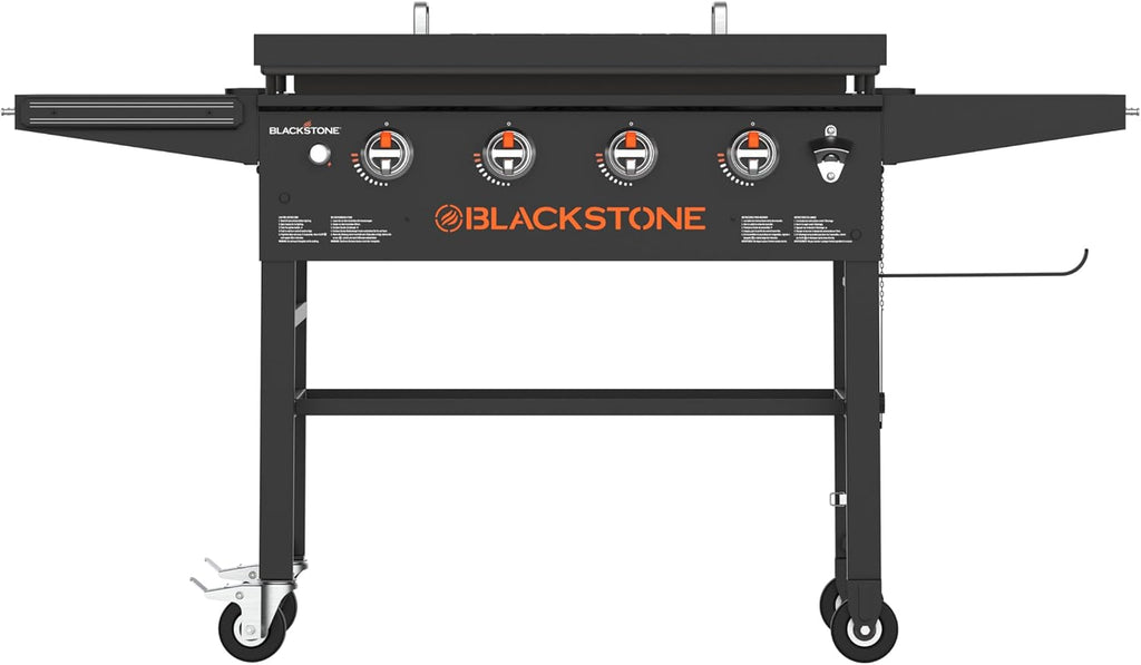 36 Inch 4 Burner Propane Griddle with Regulator Starter Kit