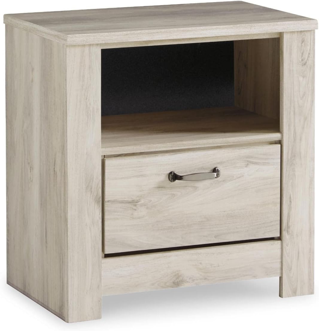 Farmhouse 7 Drawer Dresser and Nightstand Set Whitewash