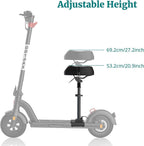 Saddle Ultra Scooter Seat Adjustable Shockproof for G4 G MAX Ultra Black