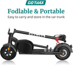 Saddle Ultra Scooter Seat Adjustable Shockproof for G4 G MAX Ultra Black