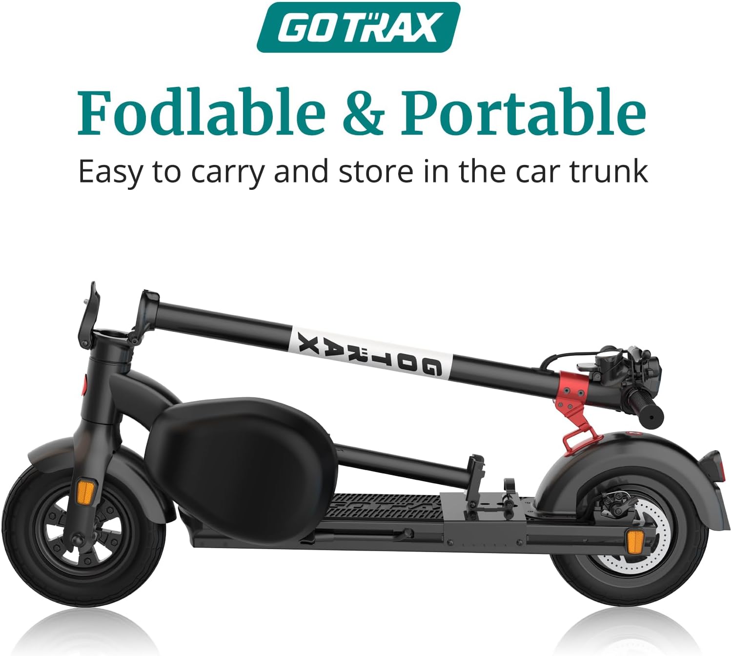 Saddle Ultra Scooter Seat Adjustable Shockproof for G4 G MAX Ultra Black