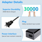 42V 2A Replacement Electric Scooter Charger with Barrel Connector