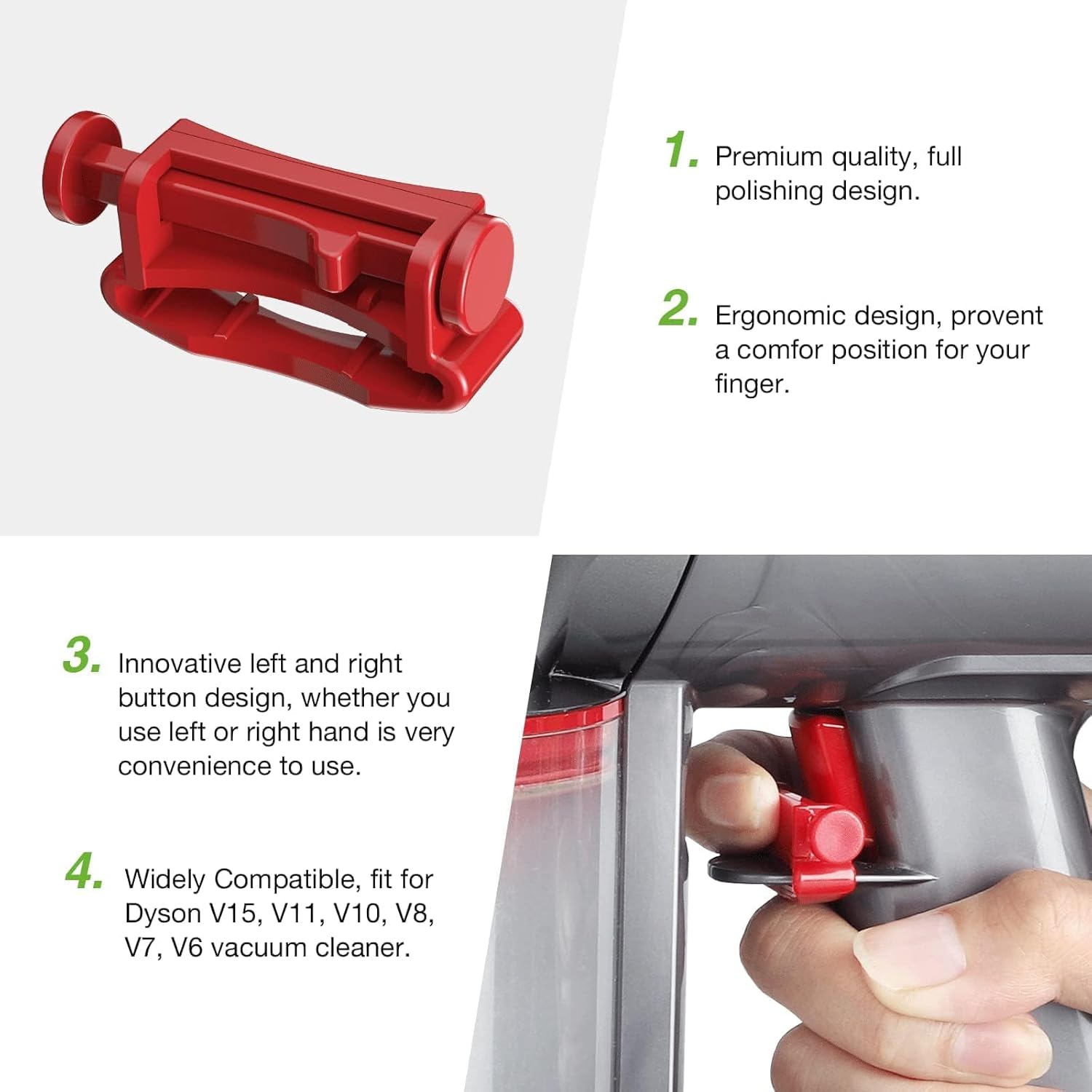 Trigger Lock for Dyson V15 V11 V10 V8 V7 V6