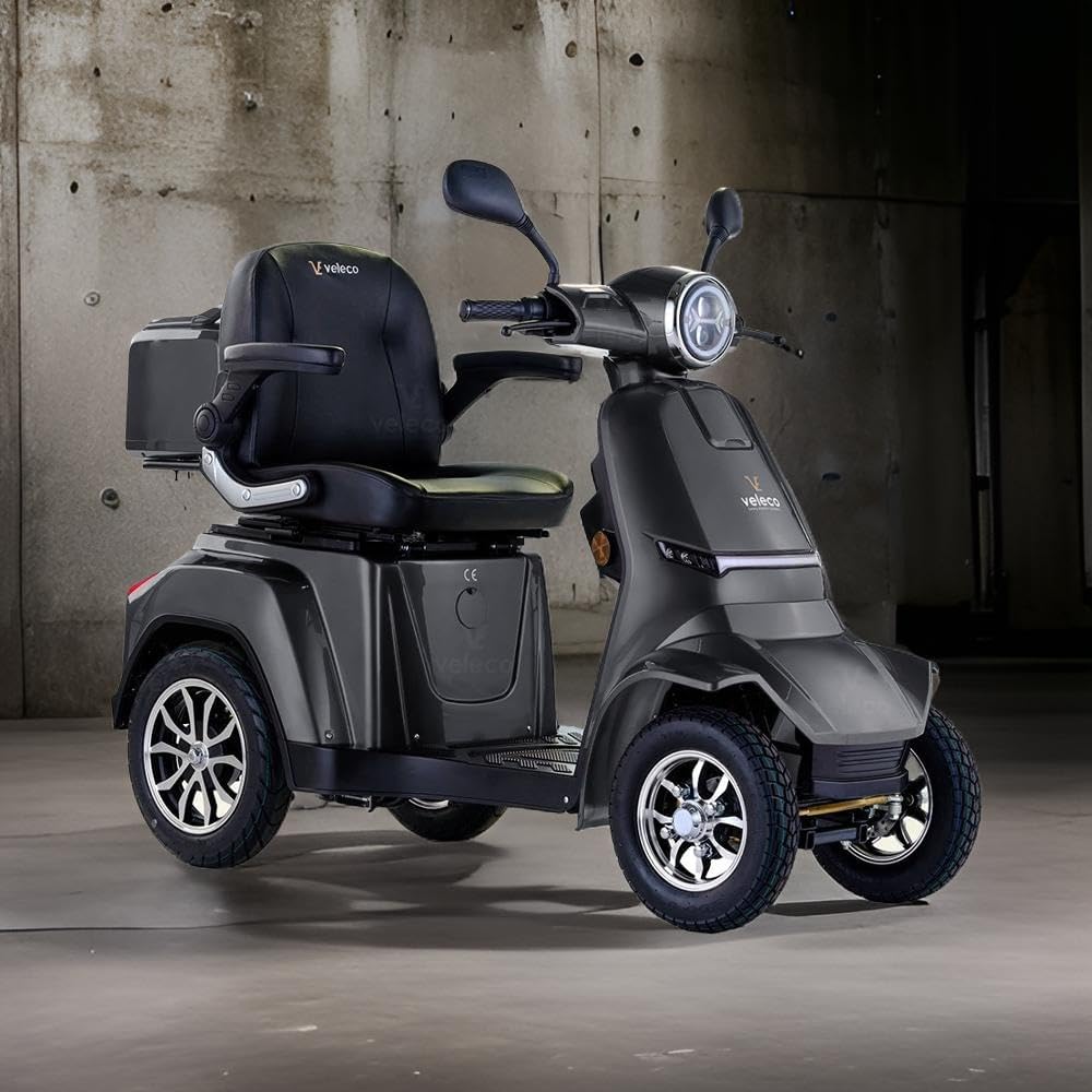 Gravis 4-Wheel Senior Mobility Scooter Full Suspension LED