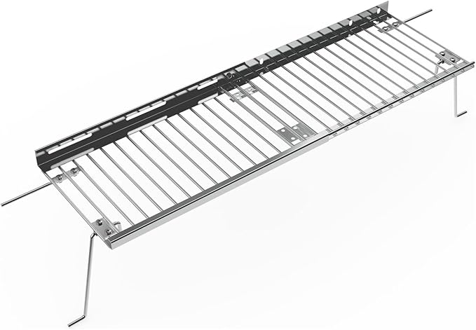 Adjustable Warming Rack for Gas Grills 13.3 to 25.2 Inches