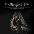 E-Scooter 6 Max With Rapid Charger Bundle 70km Range